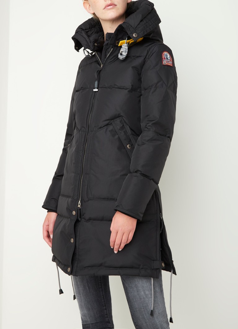 Parajumpers gewatteerde parka met donsvulling en capuchon • Zwart •