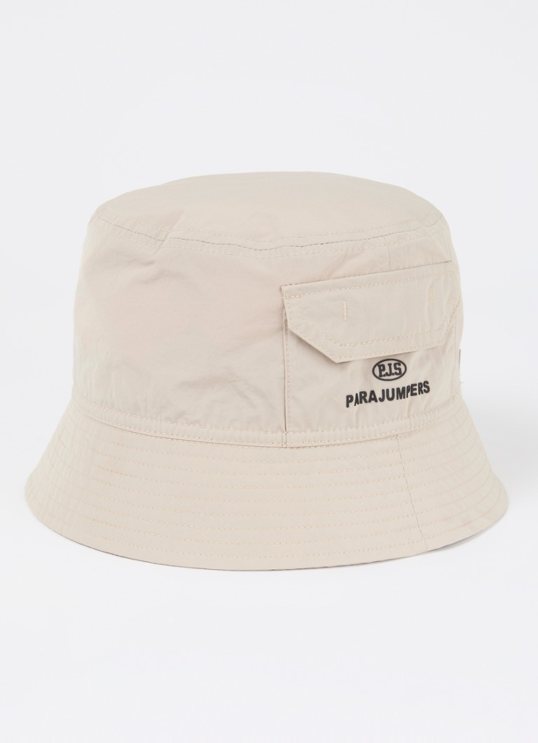 Parajumpers - Master bucket hoed met logo - Beige