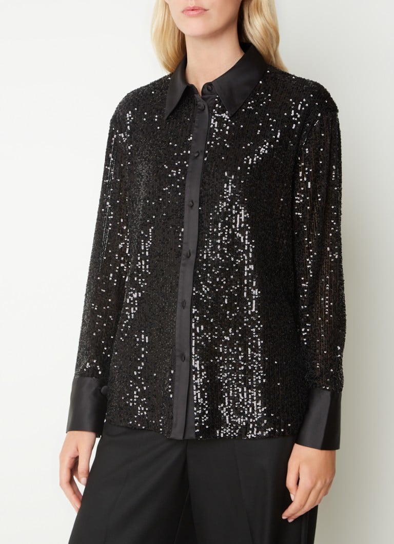 blouse pailletten