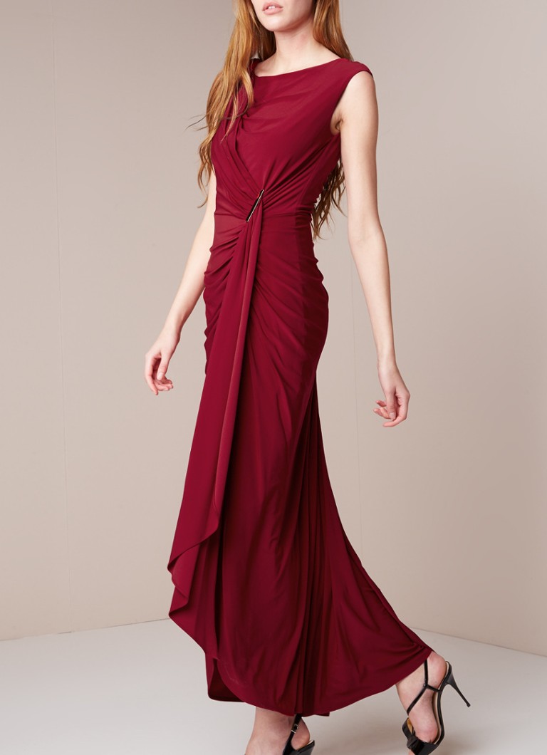 Phase Eight - Donna galajurk met metaaldetail - Bordeauxrood
