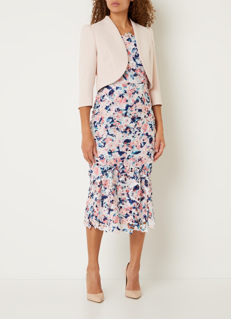 Phase Eight Leanna Cropped Jacke Cameo 08 • Oudroze •