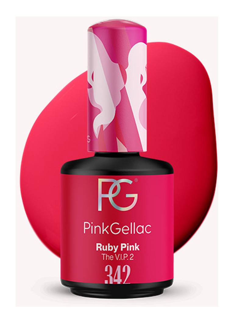 Pink Gellac - 342 Ruby Pink - gel nagellak - 342 Ruby Pink