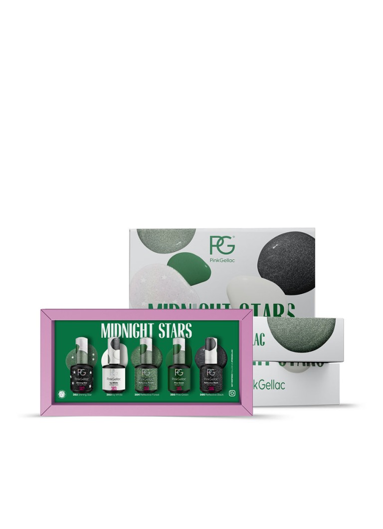 Pink Gellac - Collection Box Midnight Stars - gel nagellakset - null