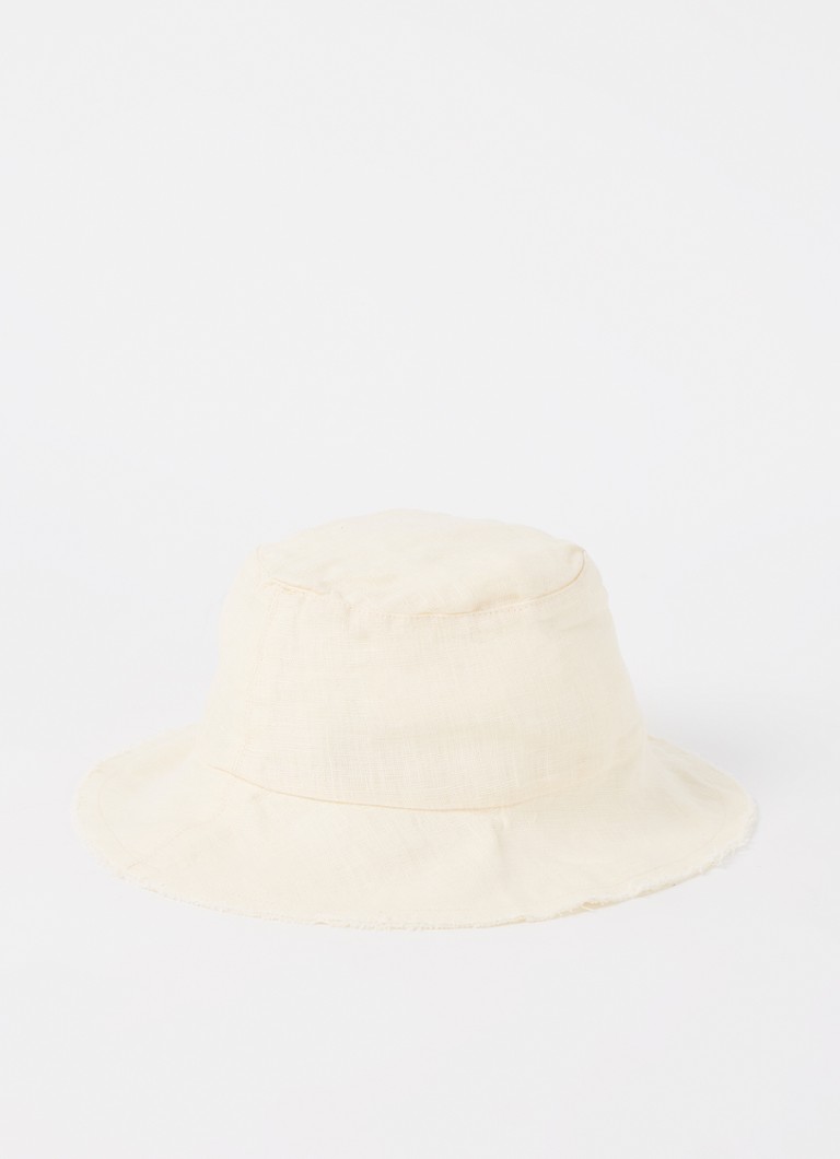 Play Up - Bucket hoed in linnenblend  - Zand