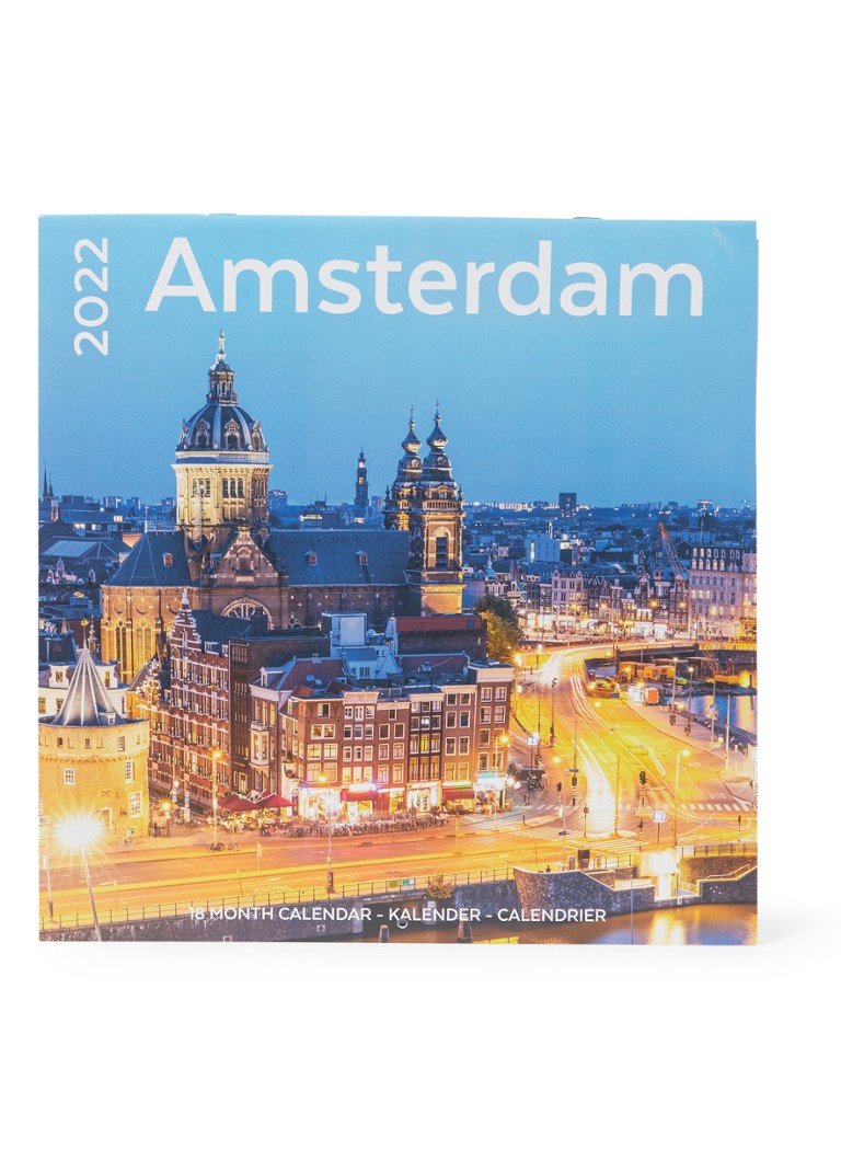 Plenty Gifts - Amsterdam kalender 2022 - Blauw