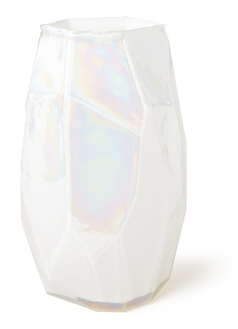 Pols Potten - Vase graphique Lustre L 40 cm - Blanc