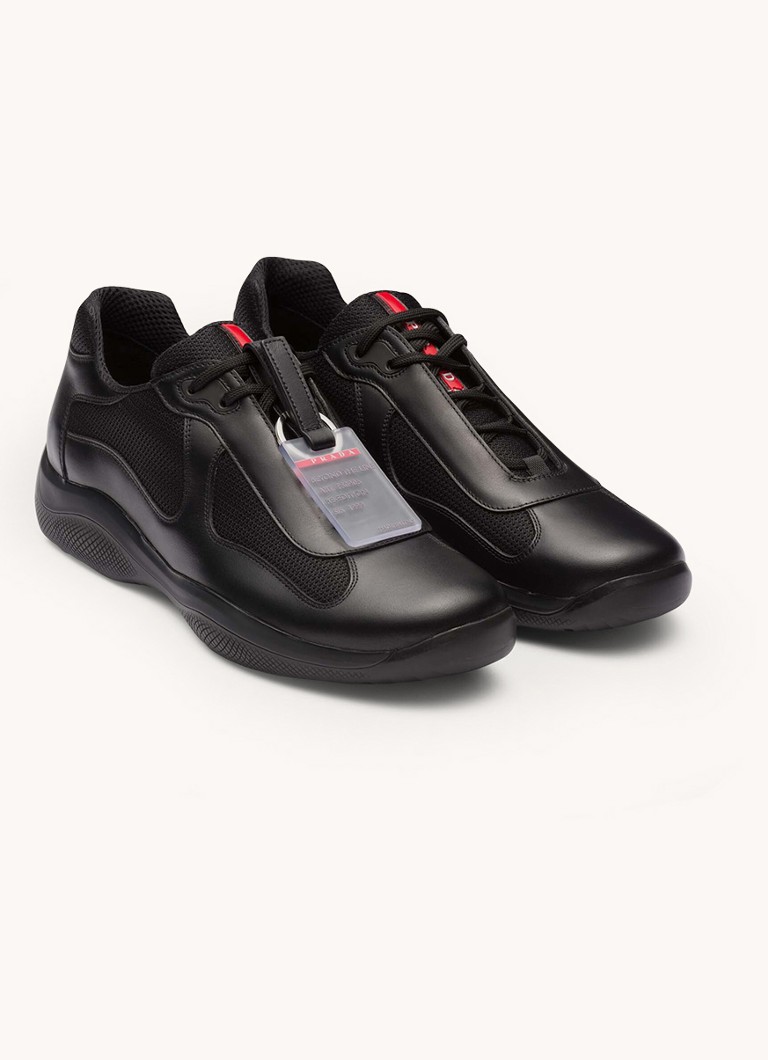 Bijenkorf Sale Zwarte Prada Schoenen Heren Prada America's Cup