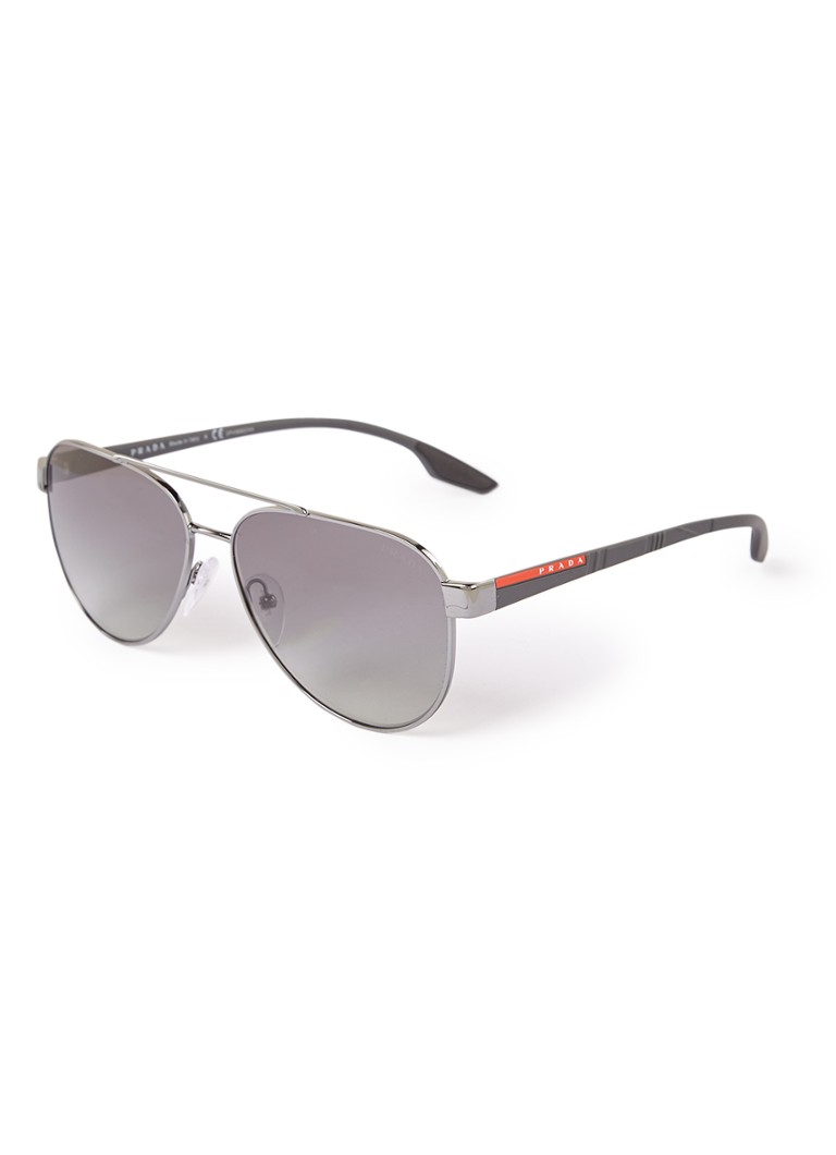 Prada - Zonnebril PS54TS - Donkergrijs