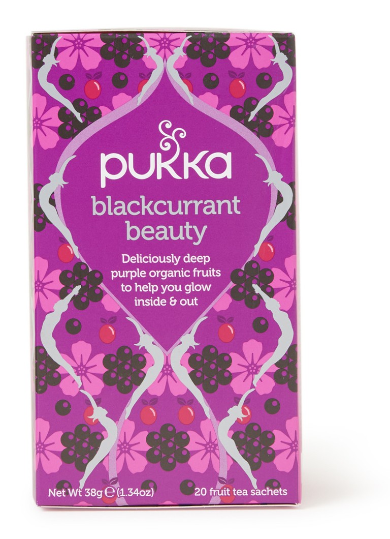 Pukka - Blackcurrant Beauty thé 38 grammes - Violet