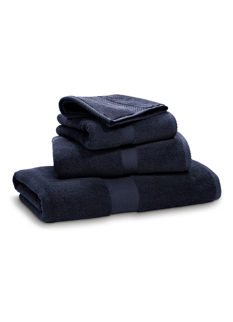 Ralph Lauren - Avenue handdoek - 750 gr/m2 - 50 x 100 cm - Donkerblauw