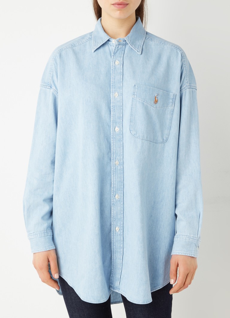 oversized blouse ralph lauren