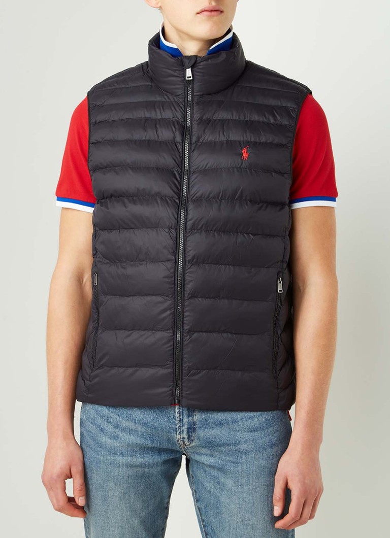 Ralph Lauren Bodywarmer met ritszakken • Zwart • deBijenkorf.be polo ralph lauren bodywarmer