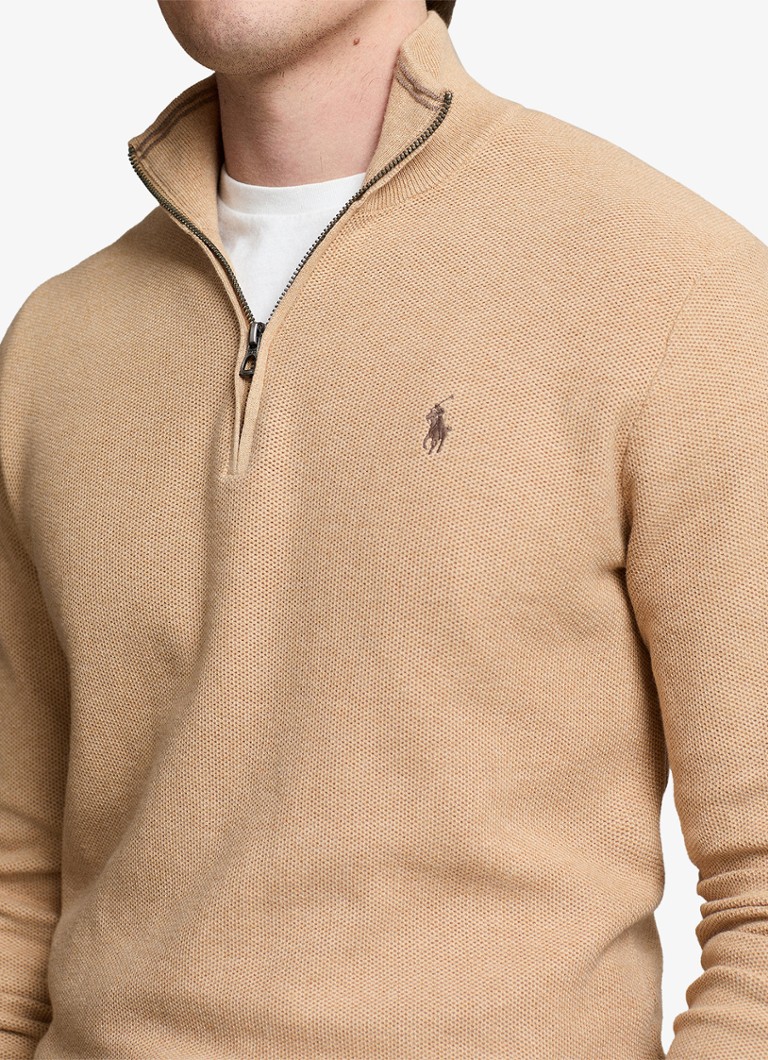 Beige Heren Ralph Lauren Coltrui Heren Ralph Lauren Fijngebreide