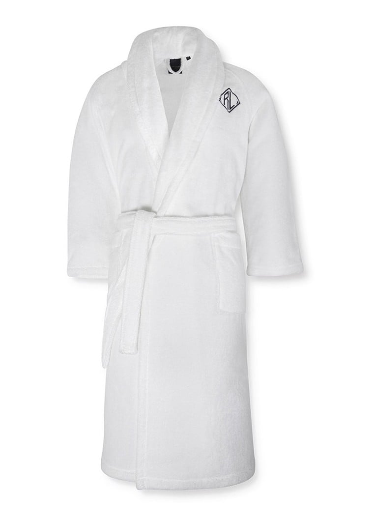 Ralph Lauren - Langdon badjas van katoen - Wit