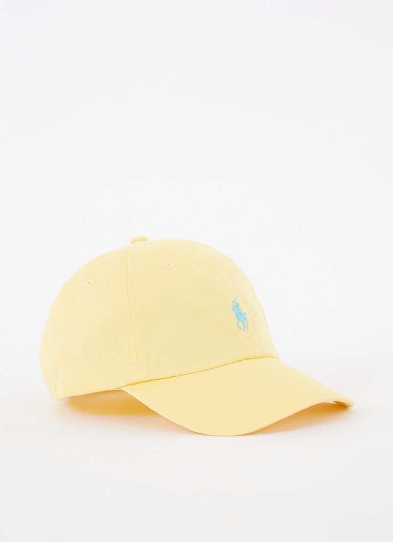 Ralph Lauren - Pet met logoborduring  - Geel