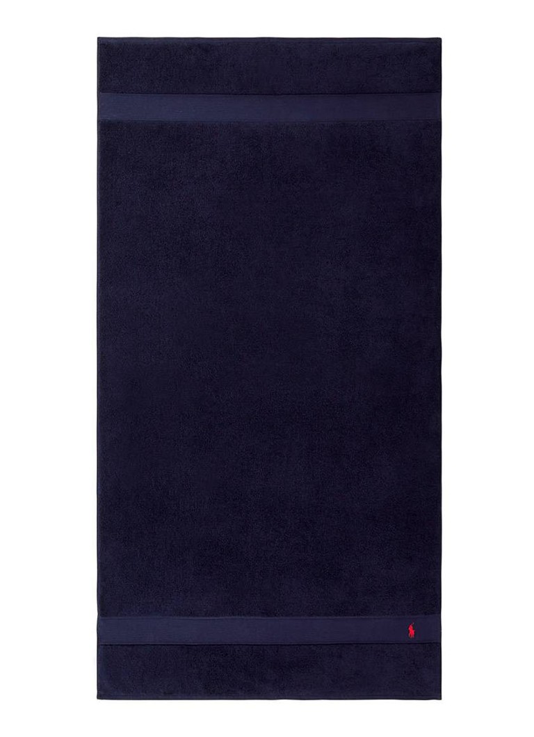 Ralph Lauren - Polo Player strandlaken - 600gr/m2 - 90 x 160 cm - Donkerblauw