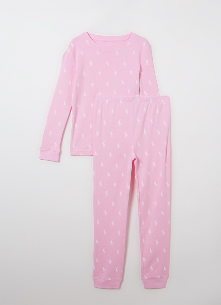 Ralph Lauren - Pyjama avec imprimé logo - Multicouleur