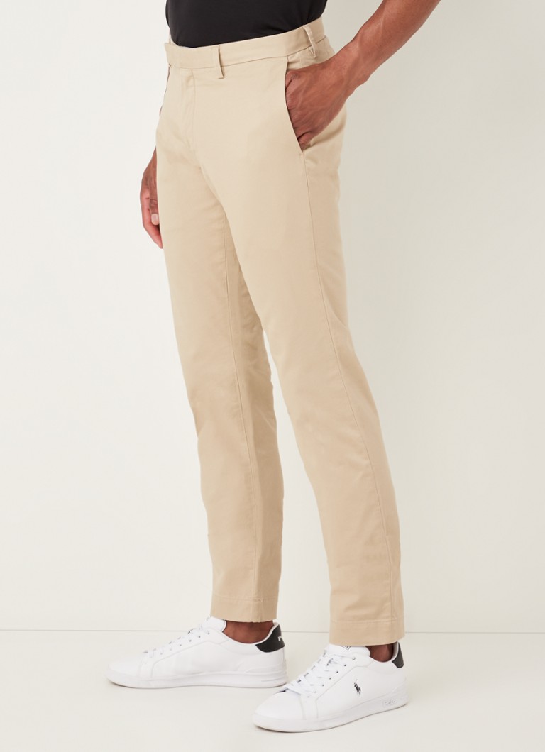 Ralph Lauren Slim fit chino van twill met stretch • Classic Khaki