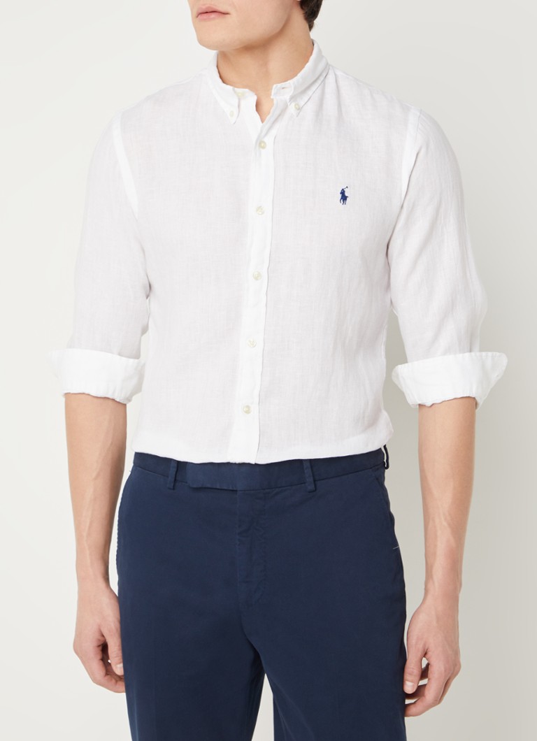 Linnen Overhemd Polo Ralph Lauren Blouse Heren Ralph Lauren