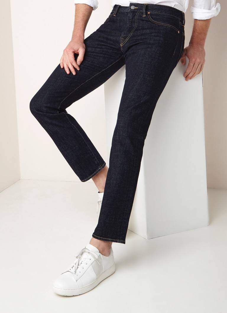 Ralph Lauren - Slim straight fit jeans met donkere wassing - Jeans
