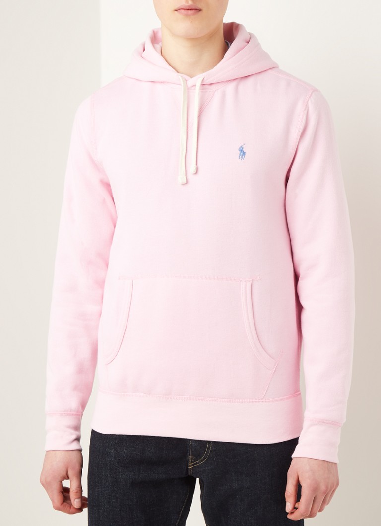 Ralph Lauren - Sweat à capuche avec logo brodé - Rose clair