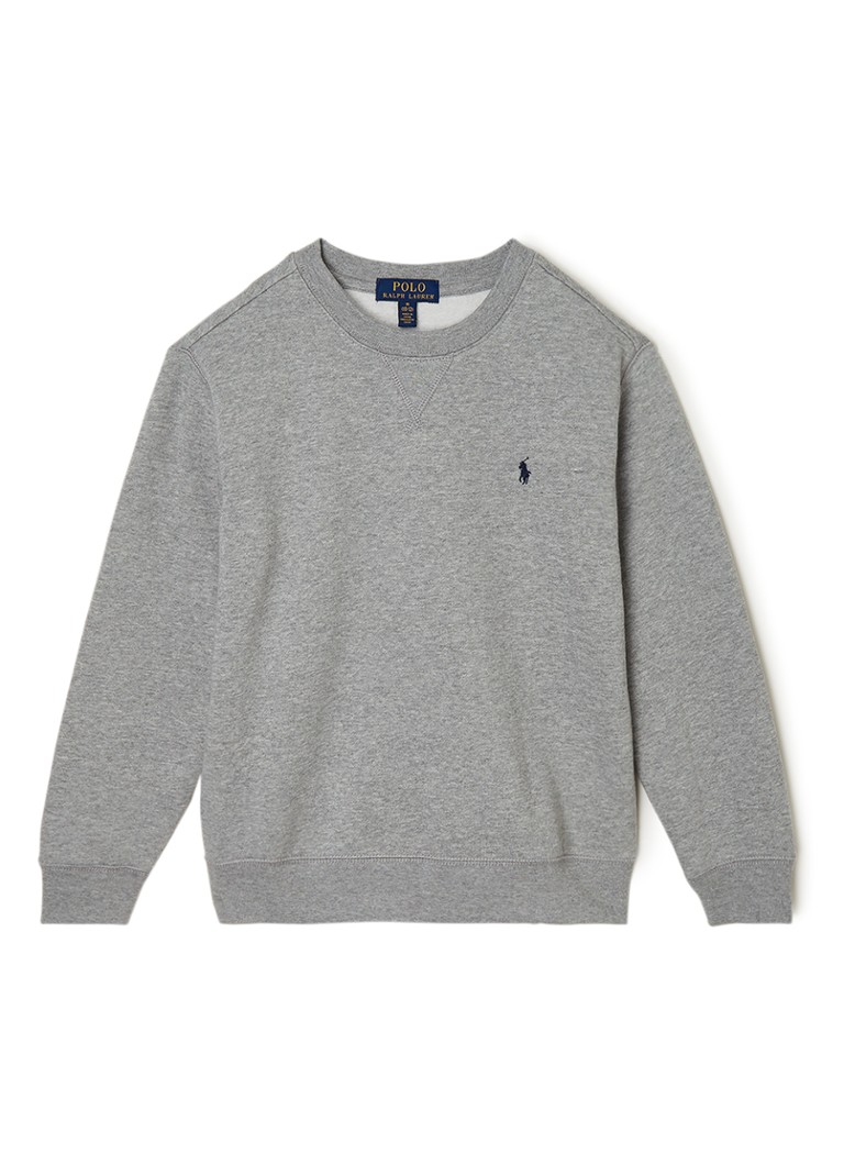 Ralph Lauren Sweater met logoborduring • Grijs • deBijenkorf.be