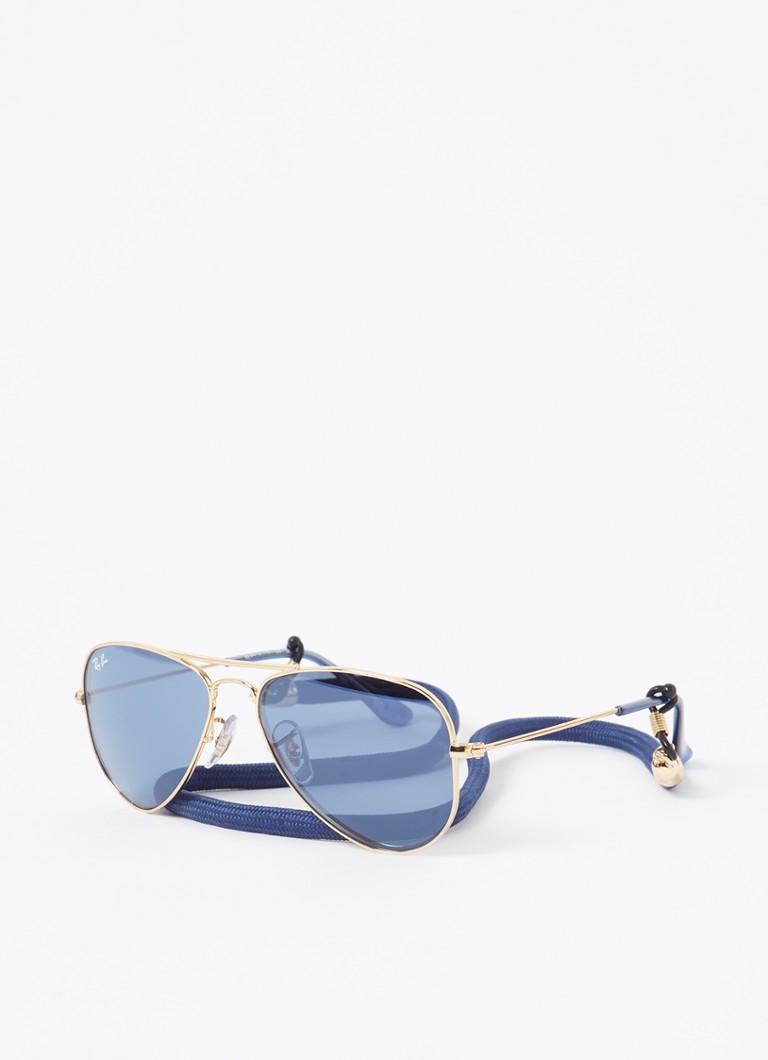 Ray-Ban - Aviator zonnebril RJ9506S - Goud