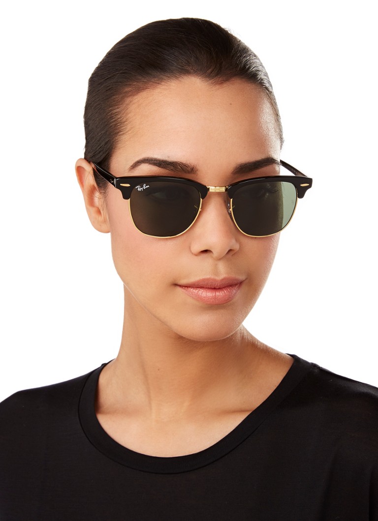 Ray-Ban Zonnebril Clubmaster RB3016 deBijenkorf.be