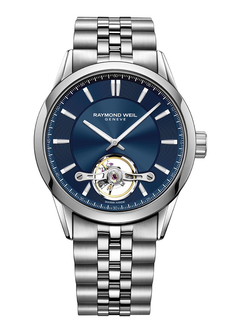 Raymond Weil - Freelancer horloge 2781-ST-50051 - Blauw