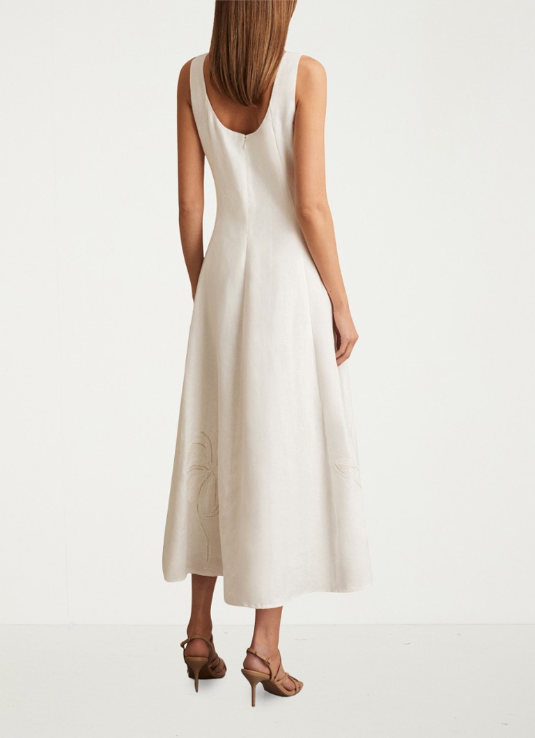 Gebreide Jurken Bijenkorf Reiss Jurk Reiss Elise Midi Jurk Met - Main Image