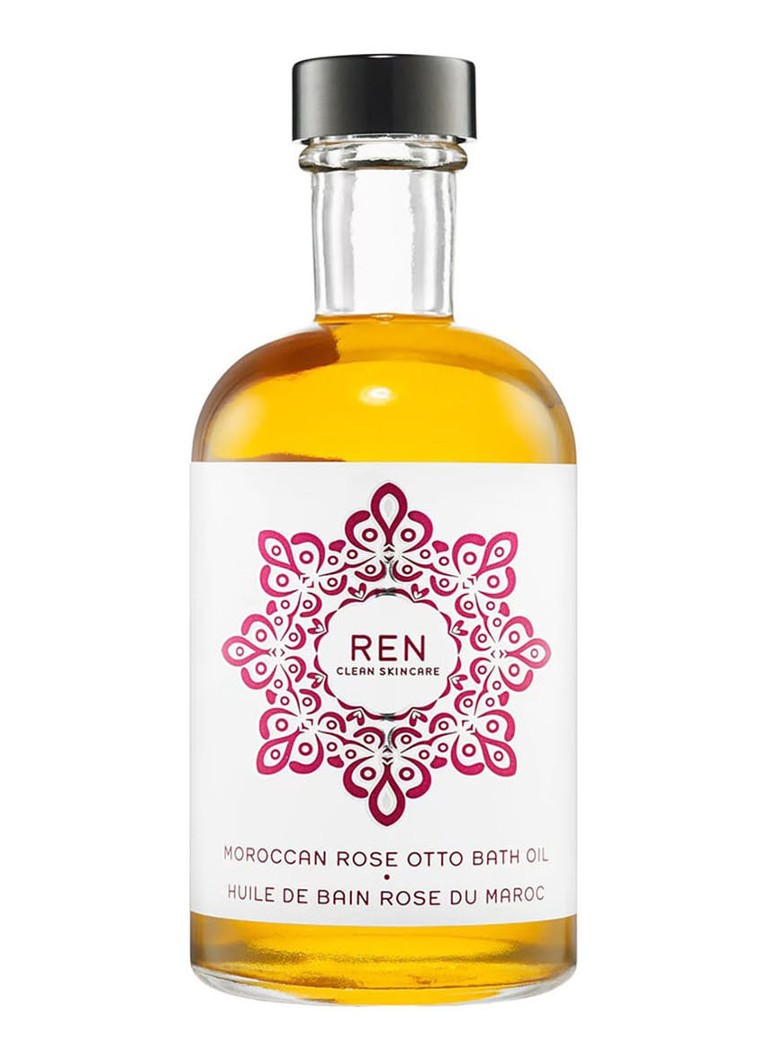 REN - Moroccan Rose Otto Bath Oil - badolie - null