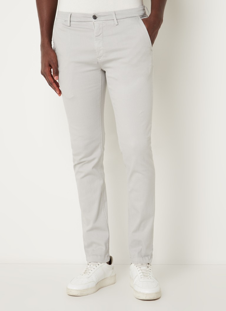 Op grote schaal Van toepassing zijn Nominaal Replay Zeumar slim fit jeans met gekleurde wassing • Lichtgrijs •  deBijenkorf.be