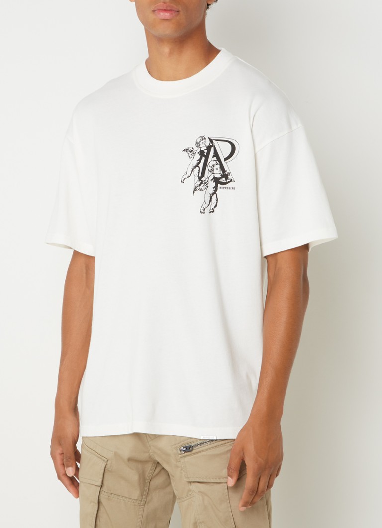 Represent Cherub Initial T-Shirt White