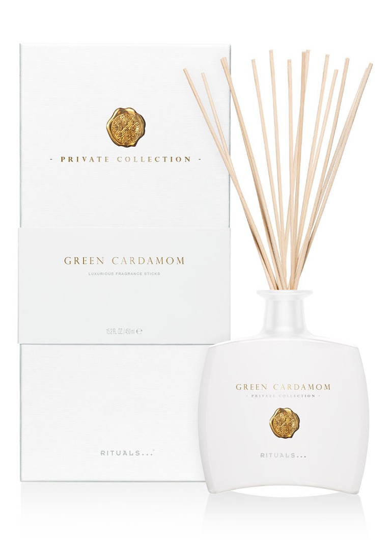 koppeling pin Dek de tafel Rituals Green Cardamom Fragrance Sticks luxe geurstokjes 450 ml • Wit •  deBijenkorf.be