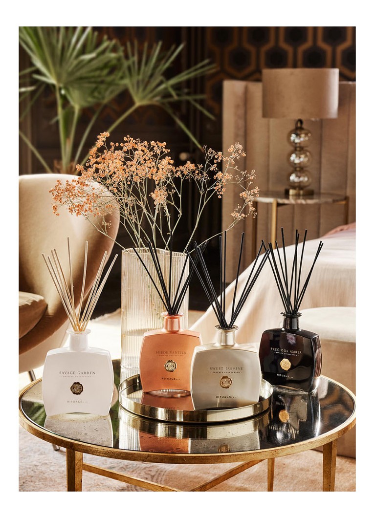 Rituals Precious Amber Fragrance Sticks - geurstokjes 450 ml • Zwart •