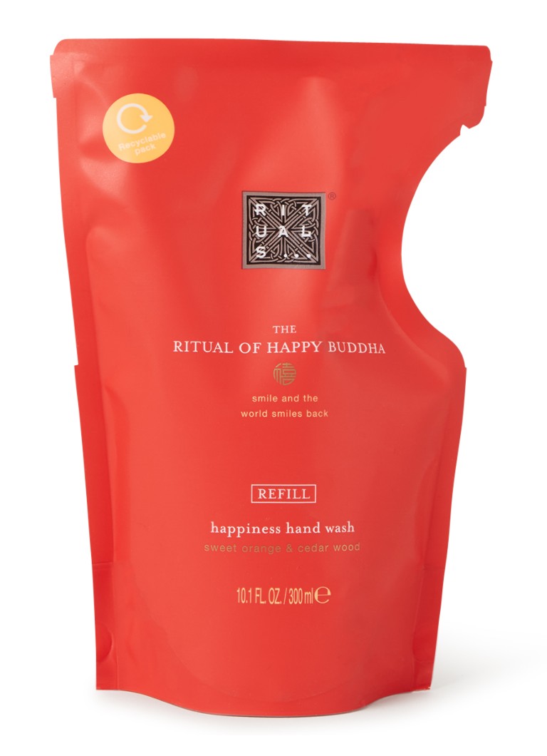 Rituals The Ritual of Happy Buddha handzeep navulling 300 ml • Rood