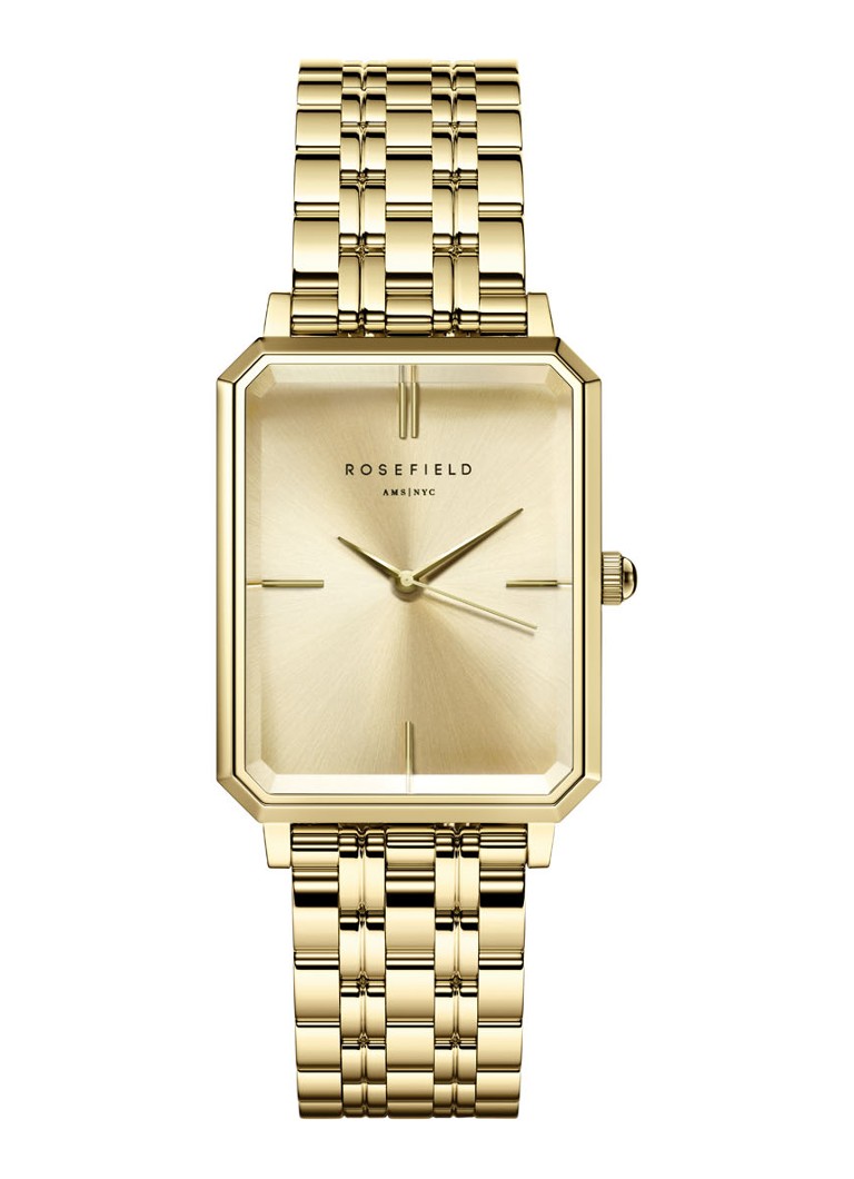 Rosefield Octagon horloge OCGSG-O65 • Goud •