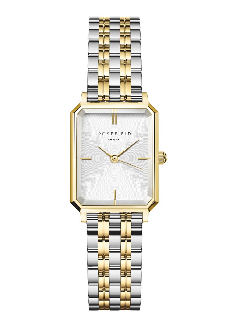 Rosefield - Octagon XS horloge OWDSG-O62 - Goud