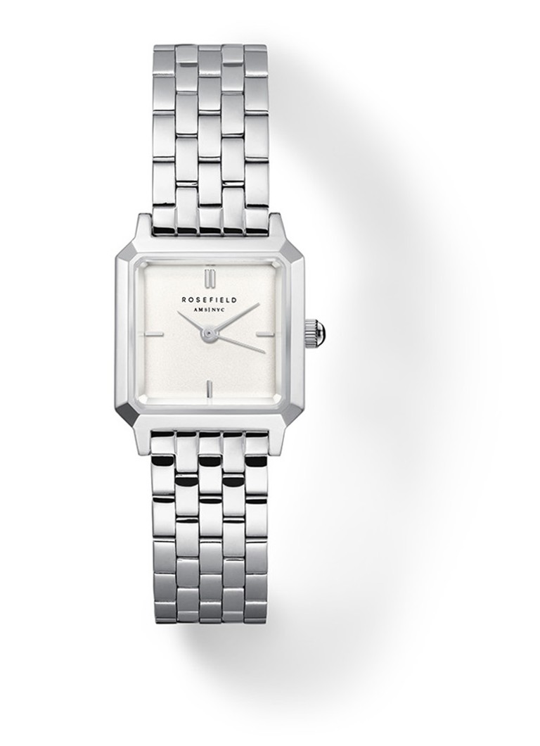 Rosefield - The Boxelle horloge BWSSS-B02 - Zilver