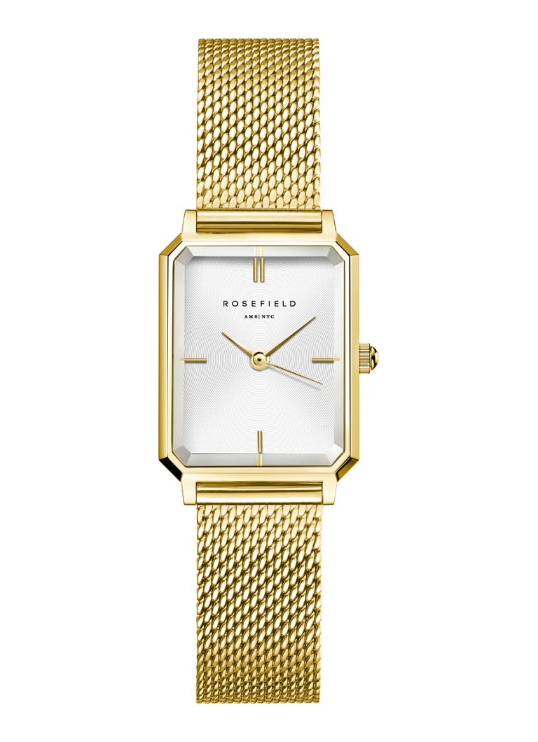 Rosefield - The Octagon horloge OWGMG-O73 - Goud