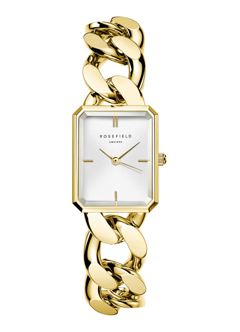 Rosefield - The Octagon XS Studio horloge SWGSG-O55 - Goud