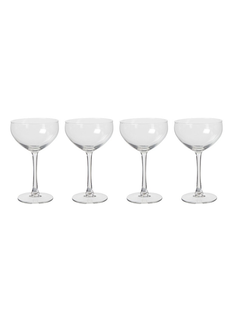 Royal Leerdam - Cocktailglas 24 cl set van 4 - Transparant
