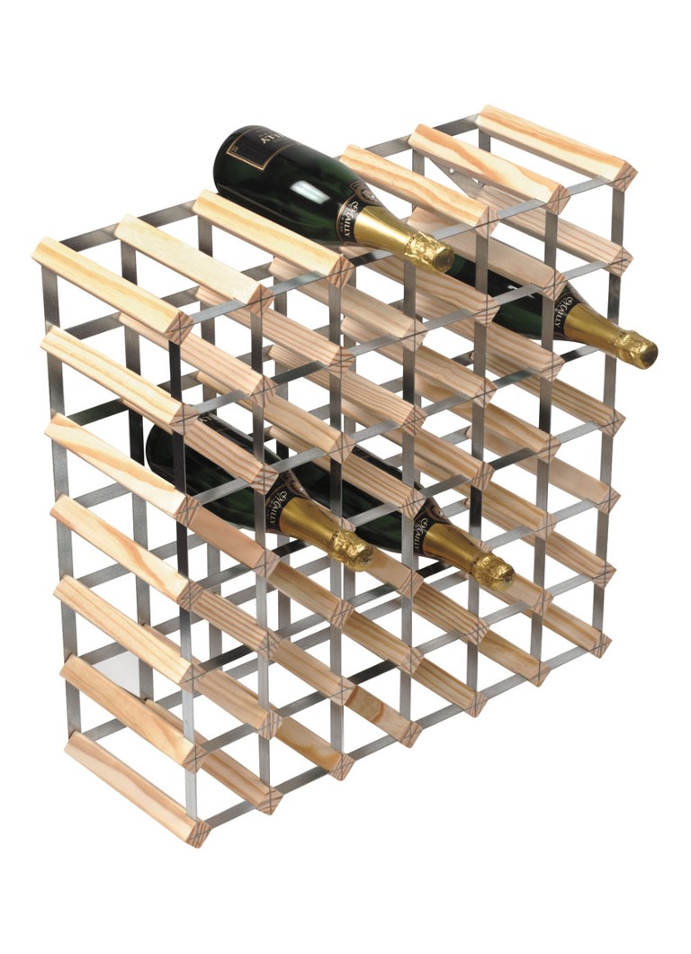 RTA - Casier à vin en bois pour 42 bouteilles - Marron clair