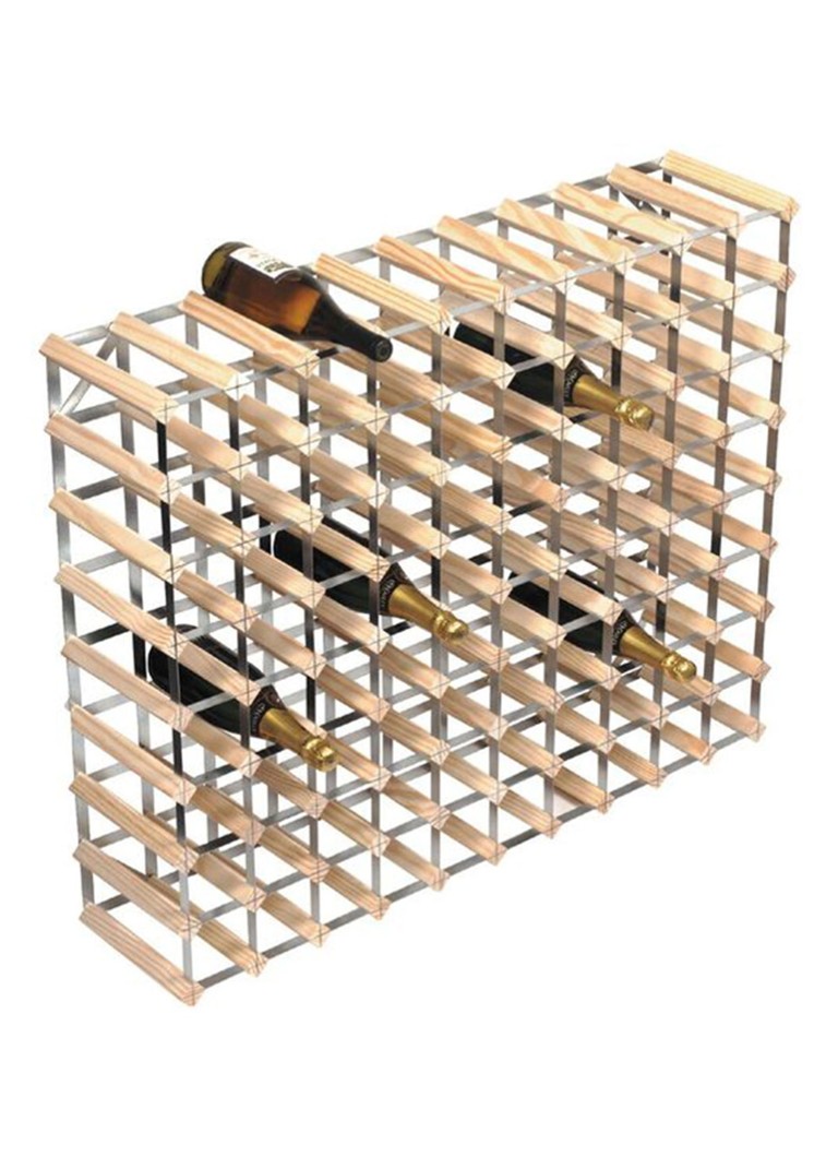 RTA - Casier à vin en bois pour 90 bouteilles - Marron clair