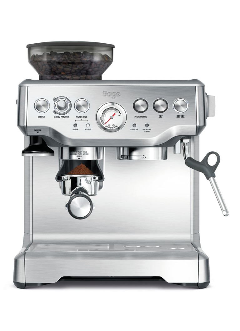 Sage - Barista Express koffiemachine BES875BSS  - Zilver