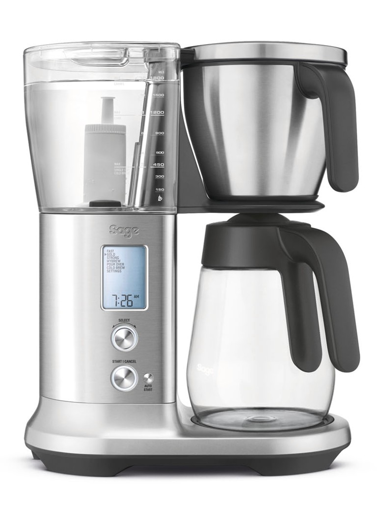 Sage - The Precision Brewer Glass koffiezetapparaat SDC400BSS4EEU1 - Zilver