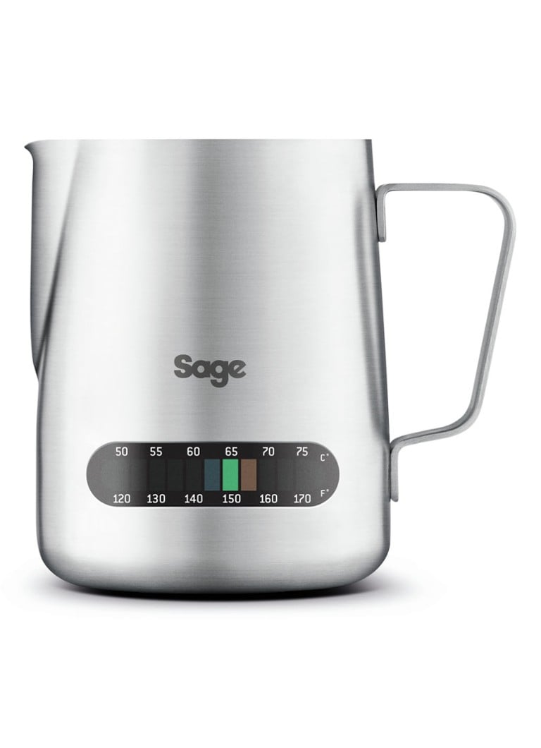 Sage - The Temp Control melkkan met thermometer 480 ml - Zilver