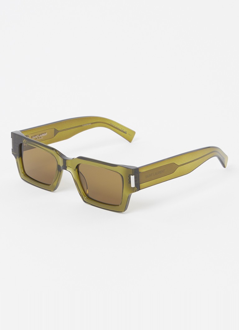 Saint Laurent - Retro zonnebril SL572 - Groen