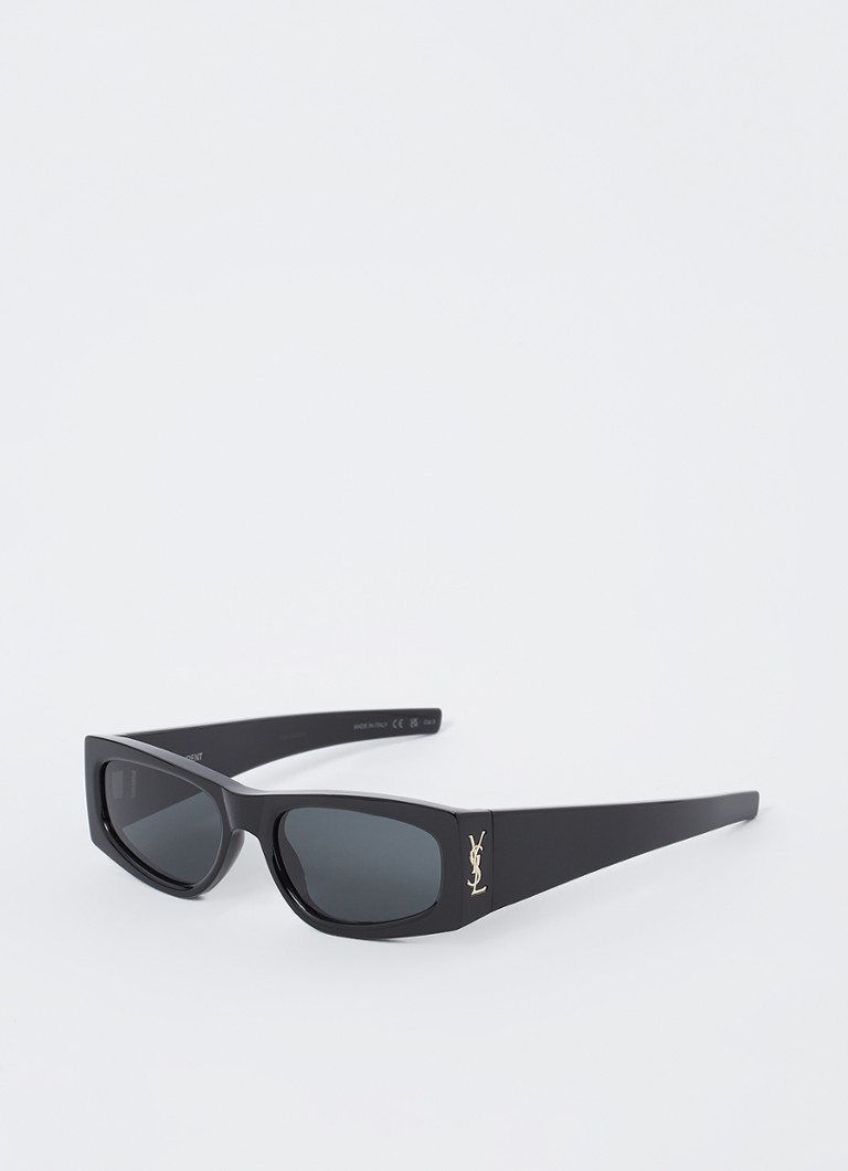 Saint Laurent - Retro zonnebril YS000621 - Zwart
