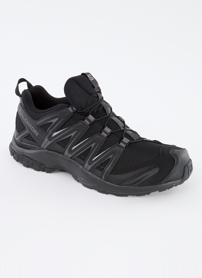 Salomon - XA Pro 3D sneaker met details van mesh - Zwart
